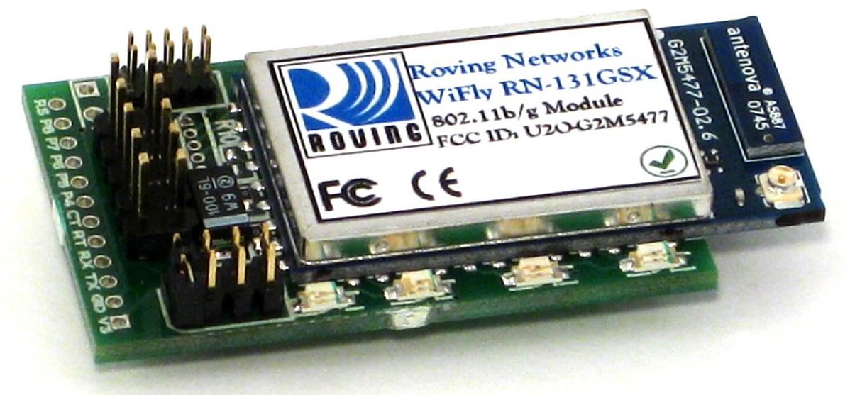 RN-134 WiFi to RS232 serial adaptor